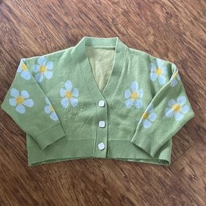 Floral cardigan